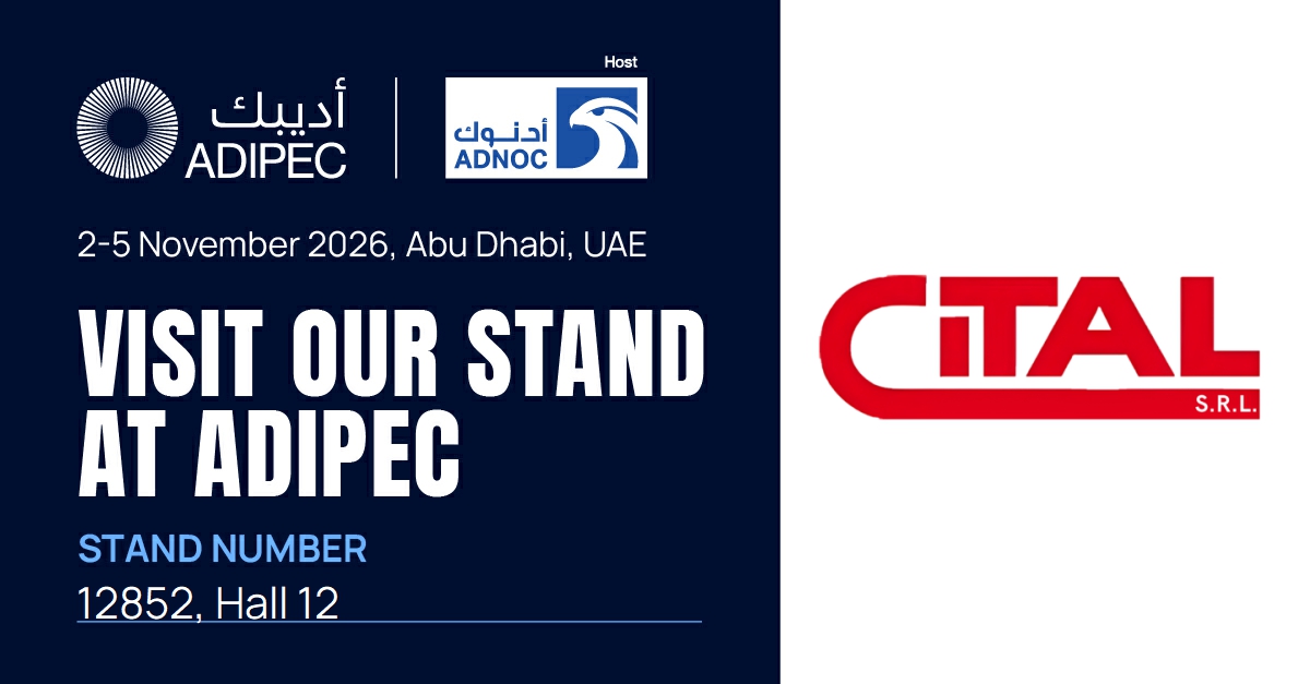 CITAL ad ADIPEC 2026, Abu Dhabi, Hall 12 Stand 12852